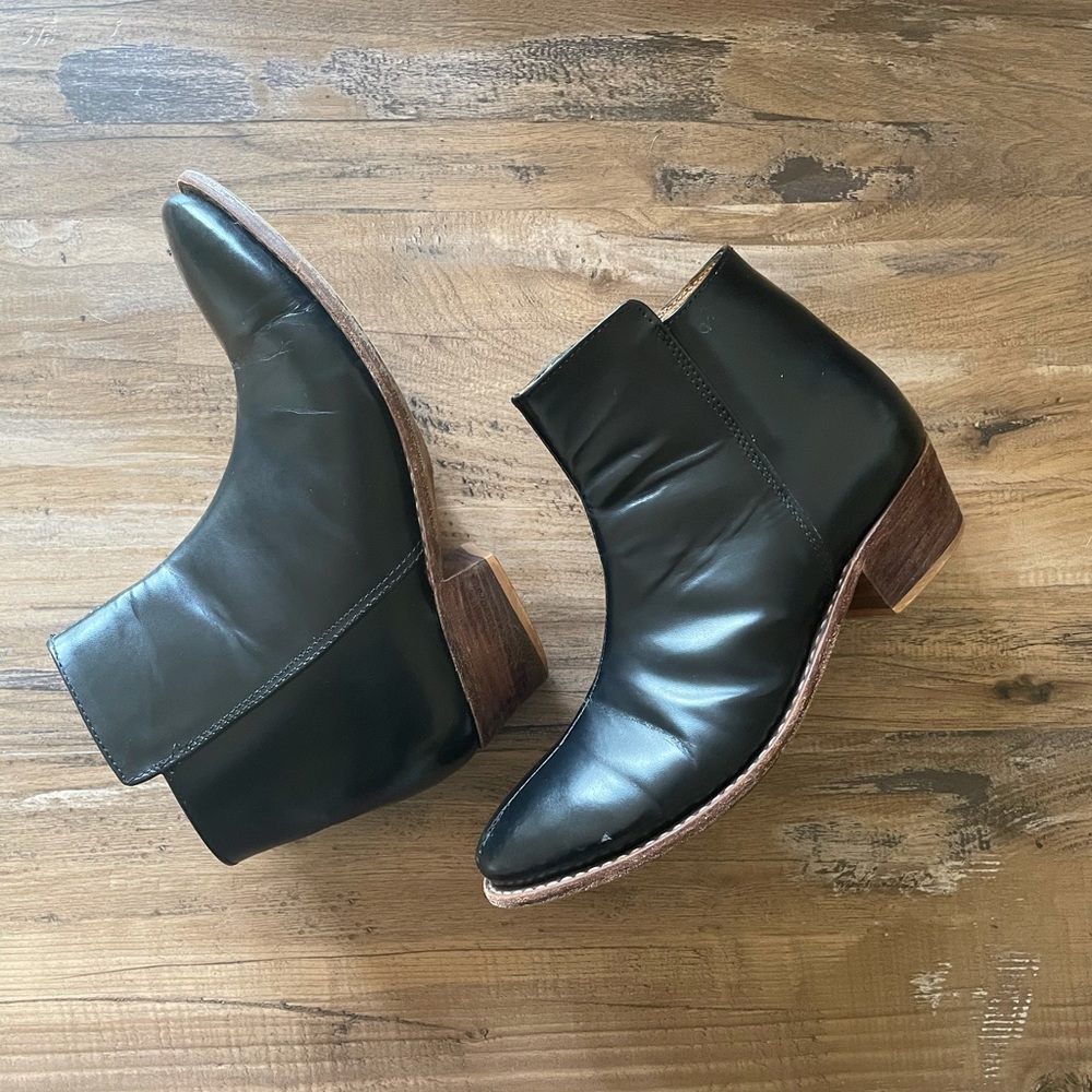 Black The Root Collective Ankle Boots
